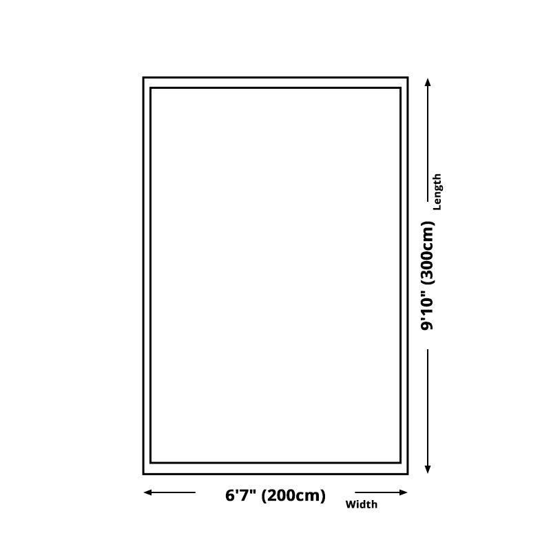 Wit Boheems Trug American Patroon Polyester Area Tapijt Easy Care Area Tapijt voor woonkamer