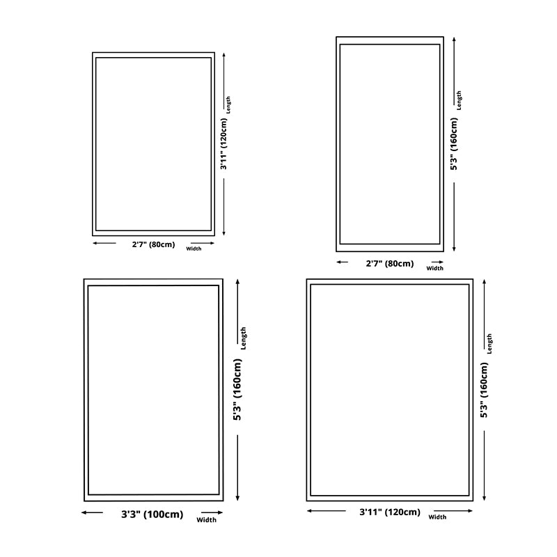 Traditional Tribal Totem Rug Polyester Indoor Rug Stain Resistant Area Carpet for Living Room