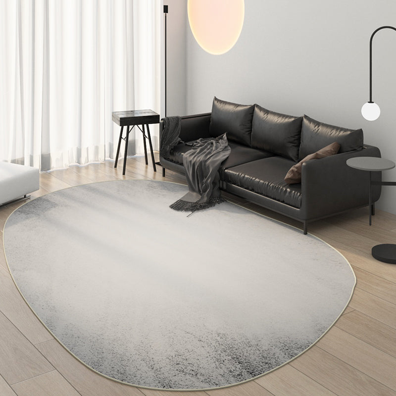 Simplicity Transitional Print Carpet Polyester Indoor Carpet Stain Resistant Rug for Living Room