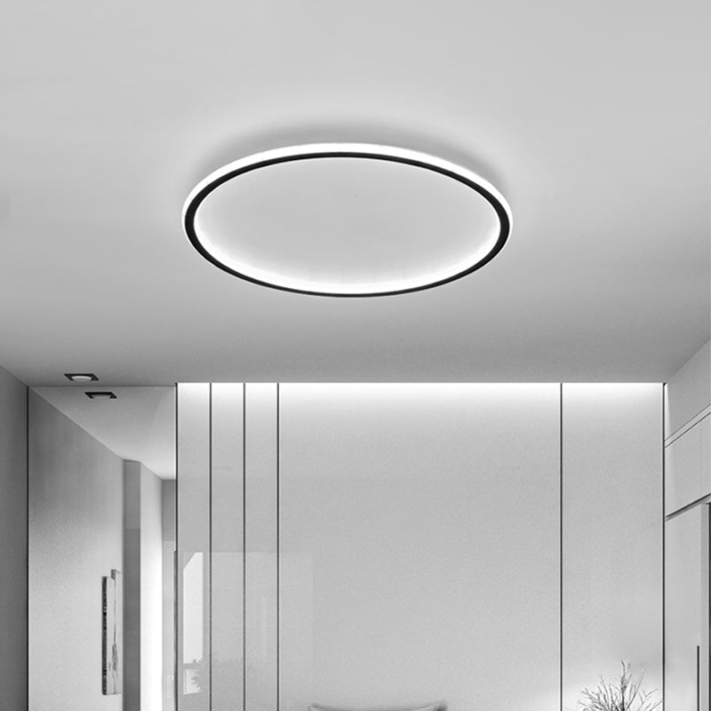 Black/Gold /White LED Flush Ceiling Light Fixture Modern Flush Mount Fixture
