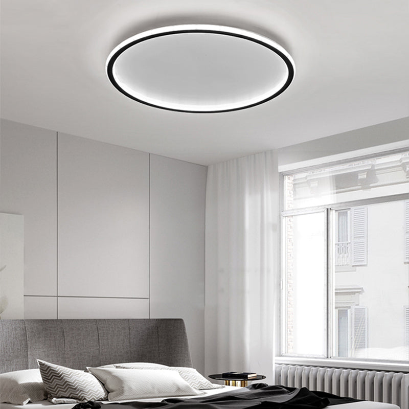 Zwart/Goud/Wit LED-plafondlamp Modern inbouwarmatuur