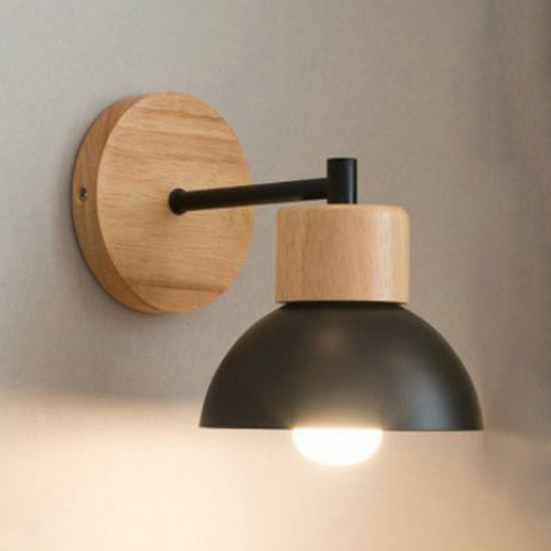 Binnen 1-bulb Down Light Wall Sconce Lighting, Simple SCONCE LIMMUTE MET HOUDEN TOP