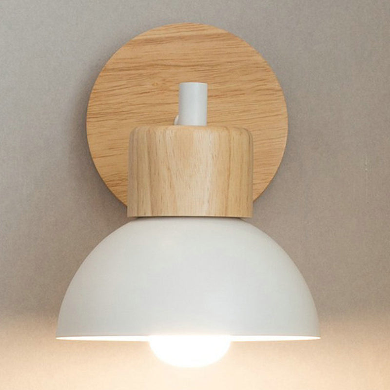 Binnen 1-bulb Down Light Wall Sconce Lighting, Simple SCONCE LIMMUTE MET HOUDEN TOP
