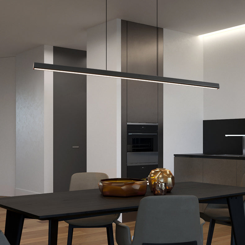 Minimalism Contemporary Style Island Pendant LED Island Chandelier Light for Dining Room