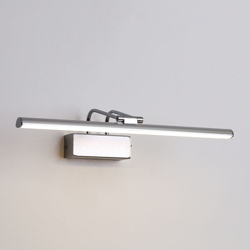 Luci di applique a parete lineare moderna Metal 1 Light Sconce Light con ombra acrilica