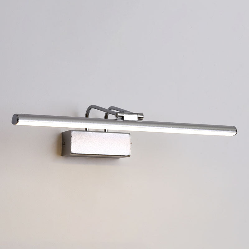 Luci di applique a parete lineare moderna Metal 1 Light Sconce Light con ombra acrilica