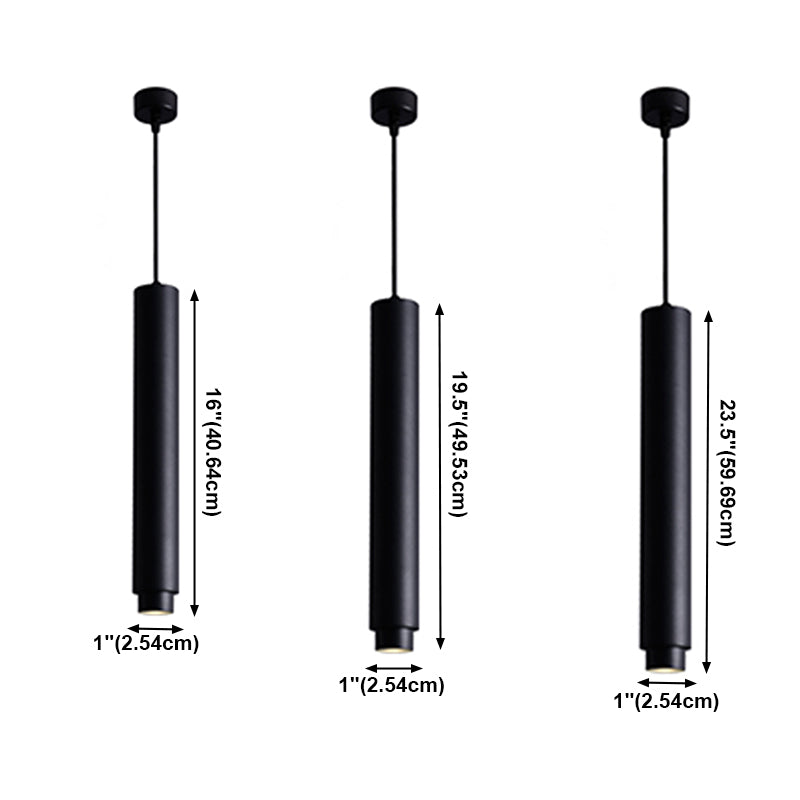 Cilindrische hangende plafondlampen moderne hanglampverlichting voor woonkamer eetkamer