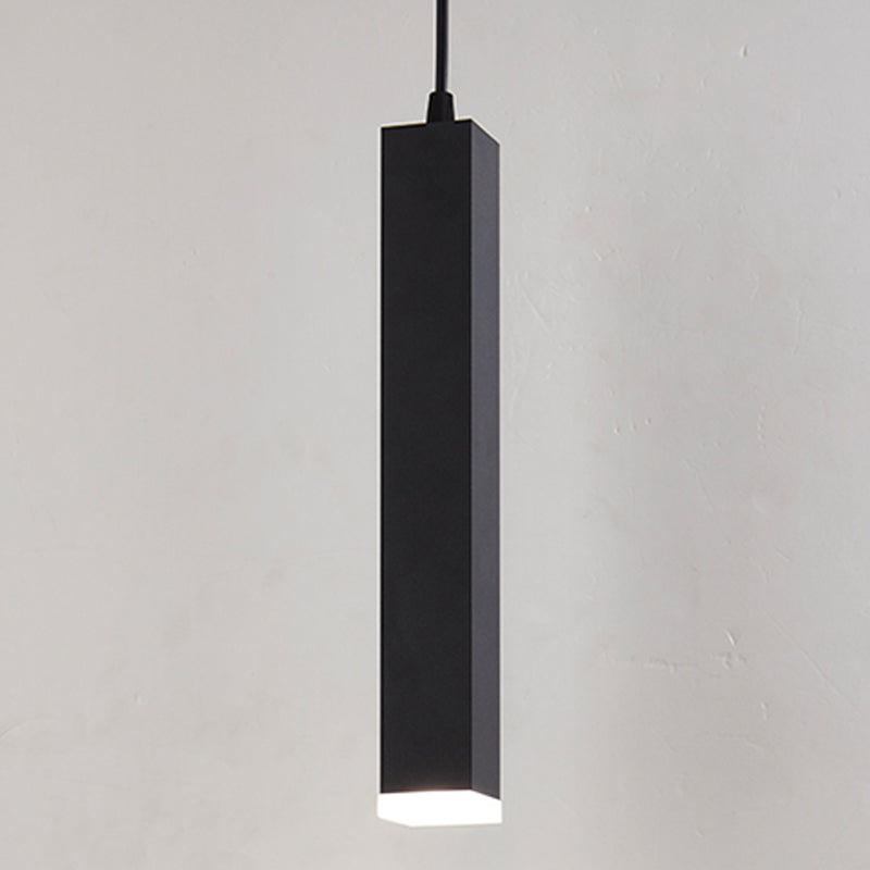Modern Plug in Pendant Light Cylindrical Hanging Pendant Lights for Living Room
