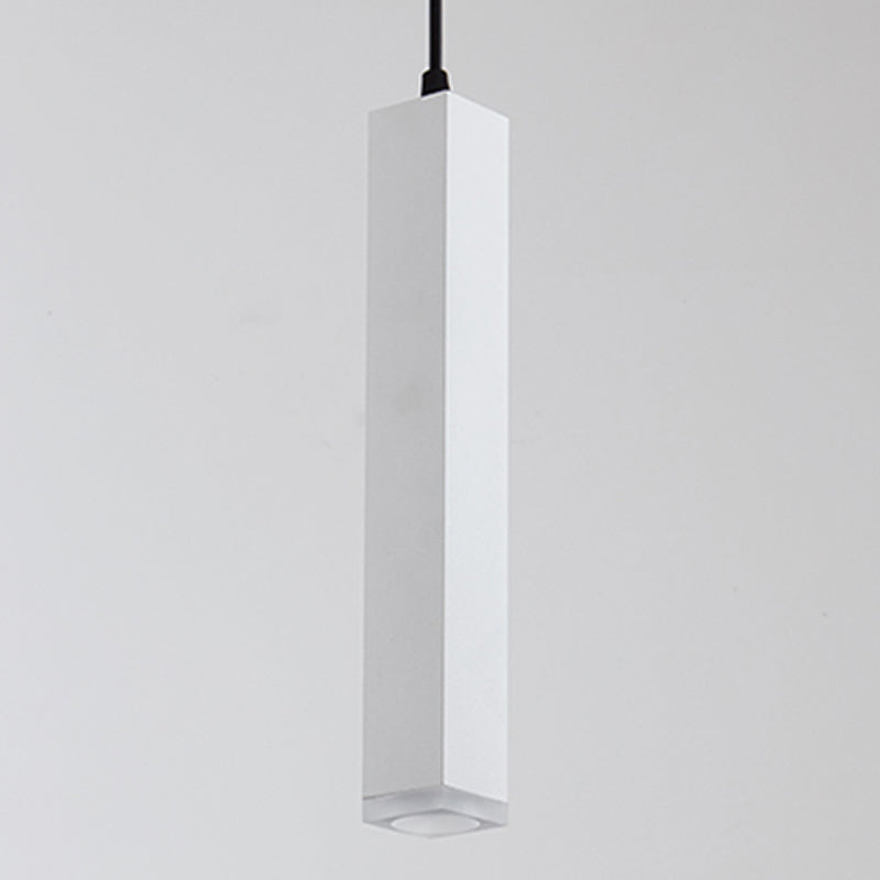 Modern Plug in Pendant Light Cylindrical Hanging Pendant Lights for Living Room