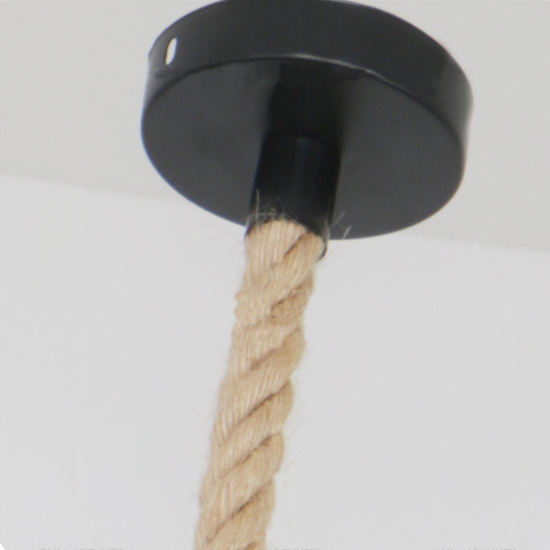 Seil kommerzieller Anhänger Beleuchtung Industrie Beige schattiertes Restaurant Anhänger Licht