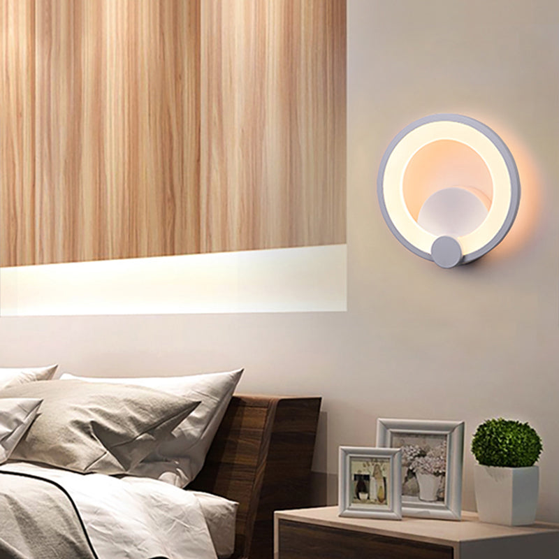 Luz de pared de estilo moderno Fexting de iluminación metálica de luz metálica para dormitorio del hotel