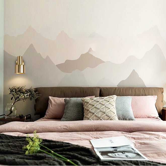 Schlafzimmer postmoderne Eisenleuchten mit einer Lampenwandmontage Beleuchtung