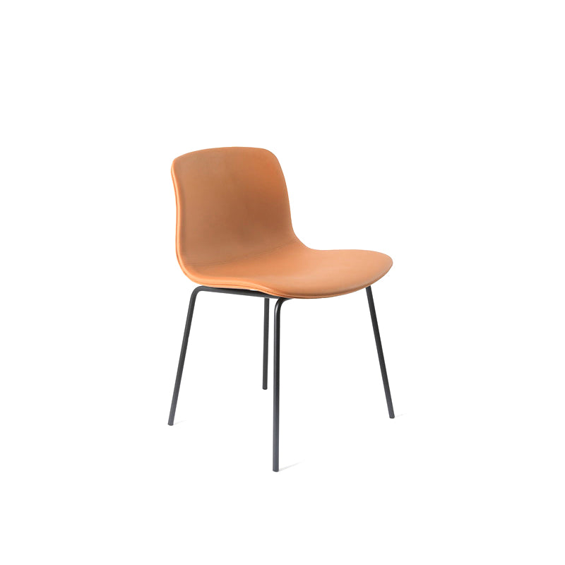 Chaises de salle à manger style contemporain Chaises sans accoudoirs avec pieds en métal