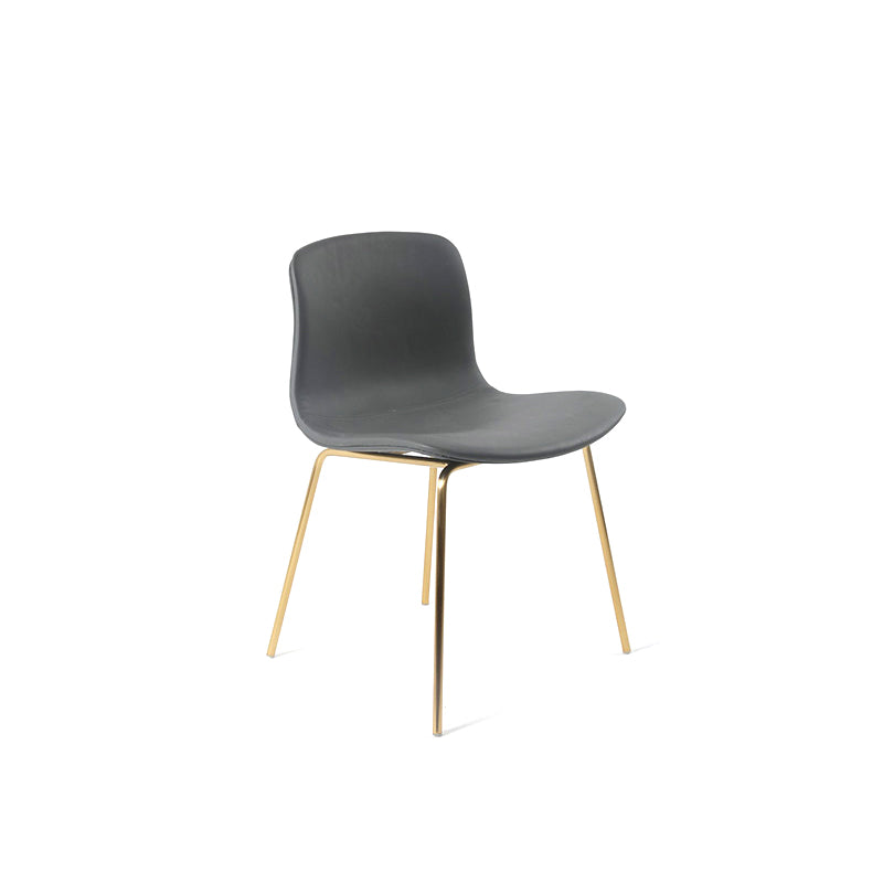 Chaises de salle à manger style contemporain Chaises sans accoudoirs avec pieds en métal