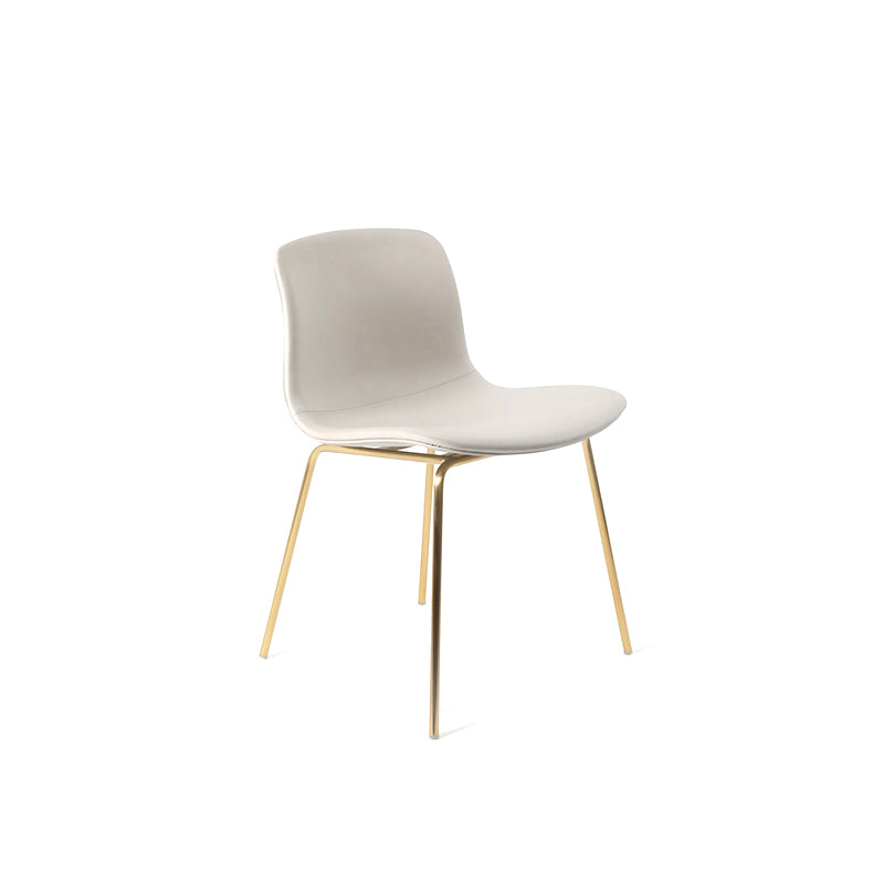 Chaises de salle à manger style contemporain Chaises sans accoudoirs avec pieds en métal
