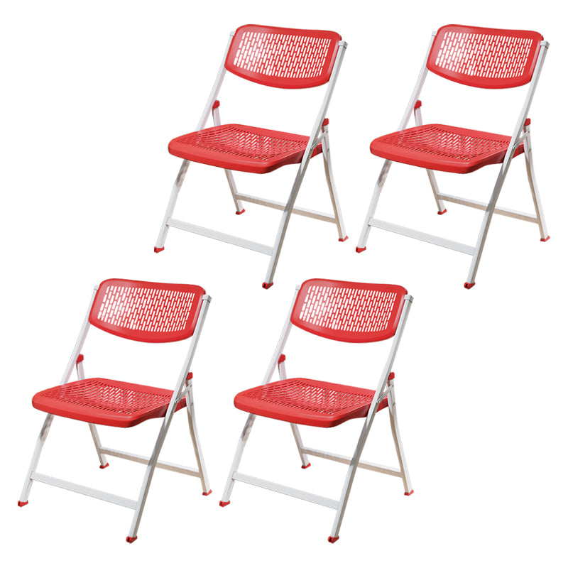 Chaise d'intérieur et d'extérieur moderne, chaise d'appoint pliante en métal à dossier ouvert, pour la maison