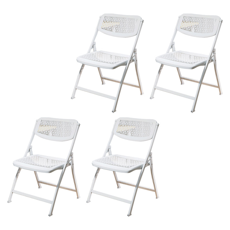 Chaise d'intérieur et d'extérieur moderne, chaise d'appoint pliante en métal à dossier ouvert, pour la maison