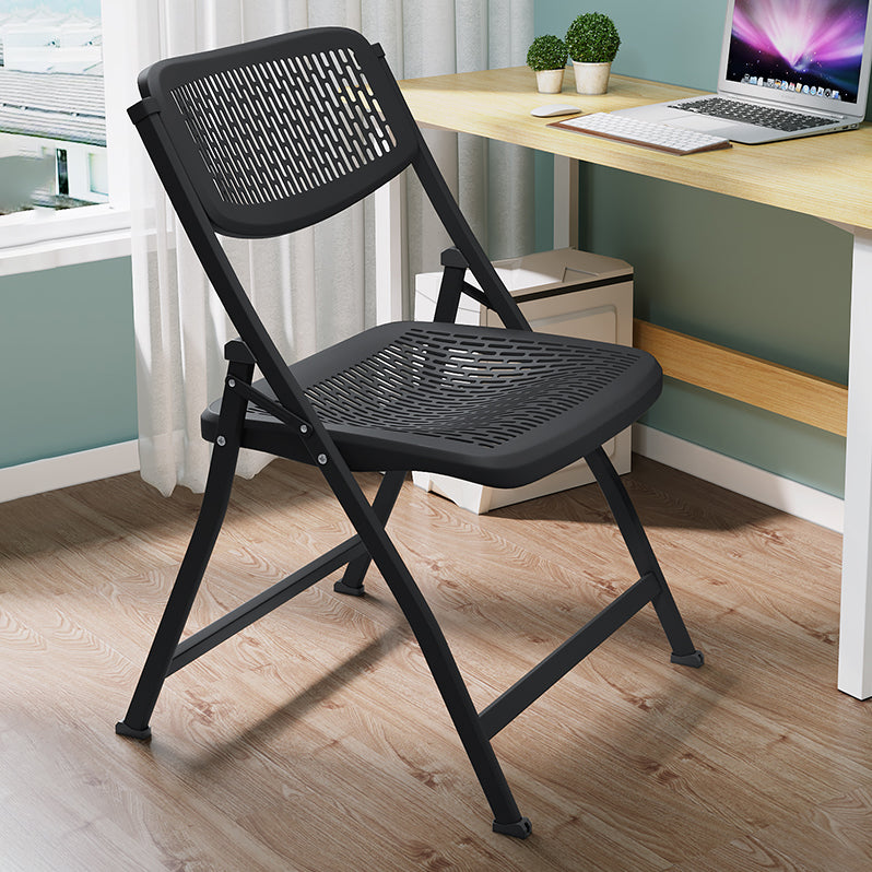Chaise d'intérieur et d'extérieur moderne, chaise d'appoint pliante en métal à dossier ouvert, pour la maison