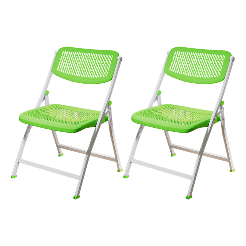 Chaise d'intérieur et d'extérieur moderne, chaise d'appoint pliante en métal à dossier ouvert, pour la maison