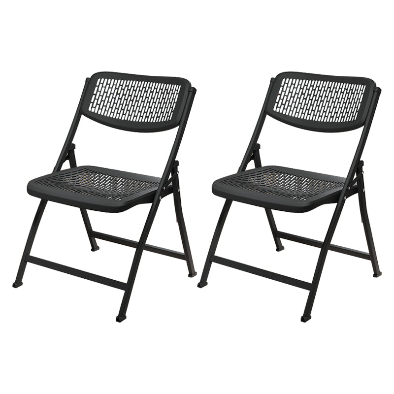 Chaise d'intérieur et d'extérieur moderne, chaise d'appoint pliante en métal à dossier ouvert, pour la maison
