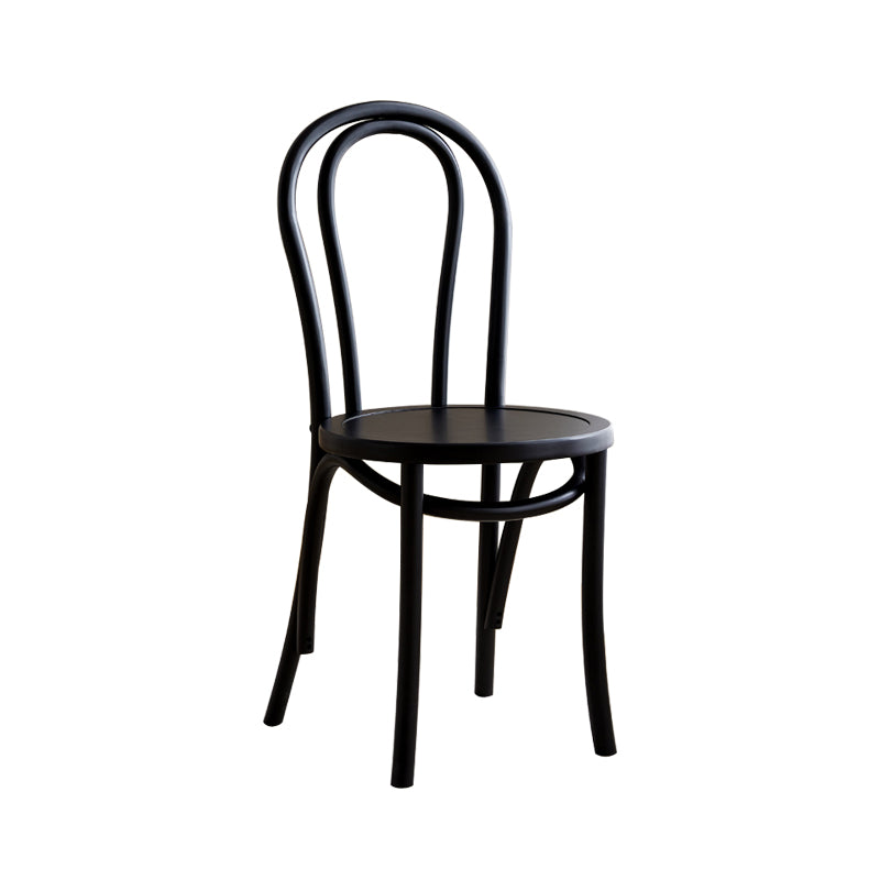 Sillas de madera de haya de estilo moderno, sillas de comedor de cocina con parte trasera Windsor