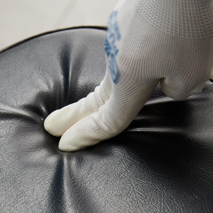 Chaise d'appoint moderne en métal, intérieur et extérieur, sans accoudoirs, coussinée, dossier ouvert, pour salle à manger