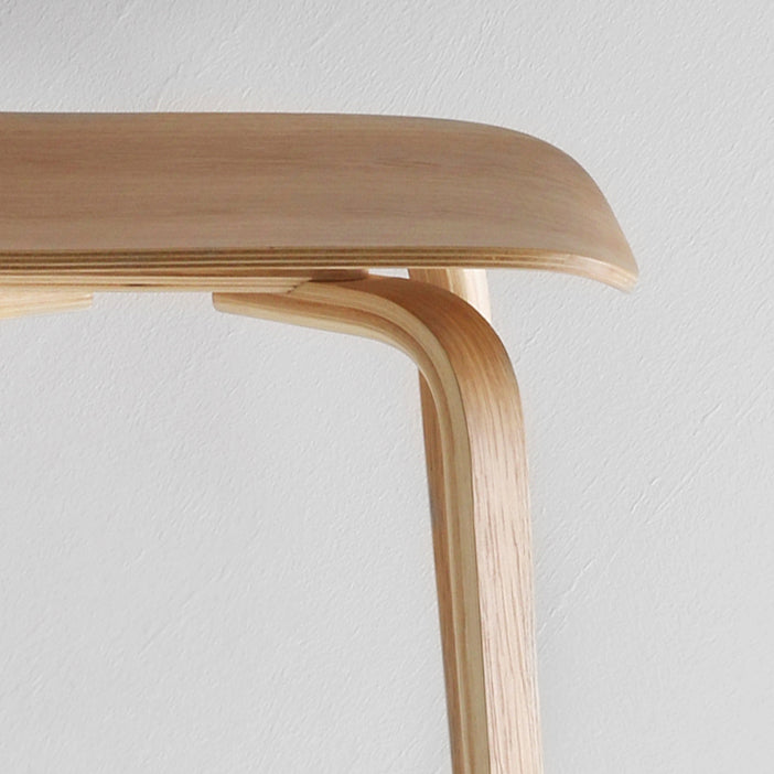 Chaise d'appoint de salle à manger de Style moderne, sans accoudoirs, à dossier solide, avec pieds en bois, pour la cuisine
