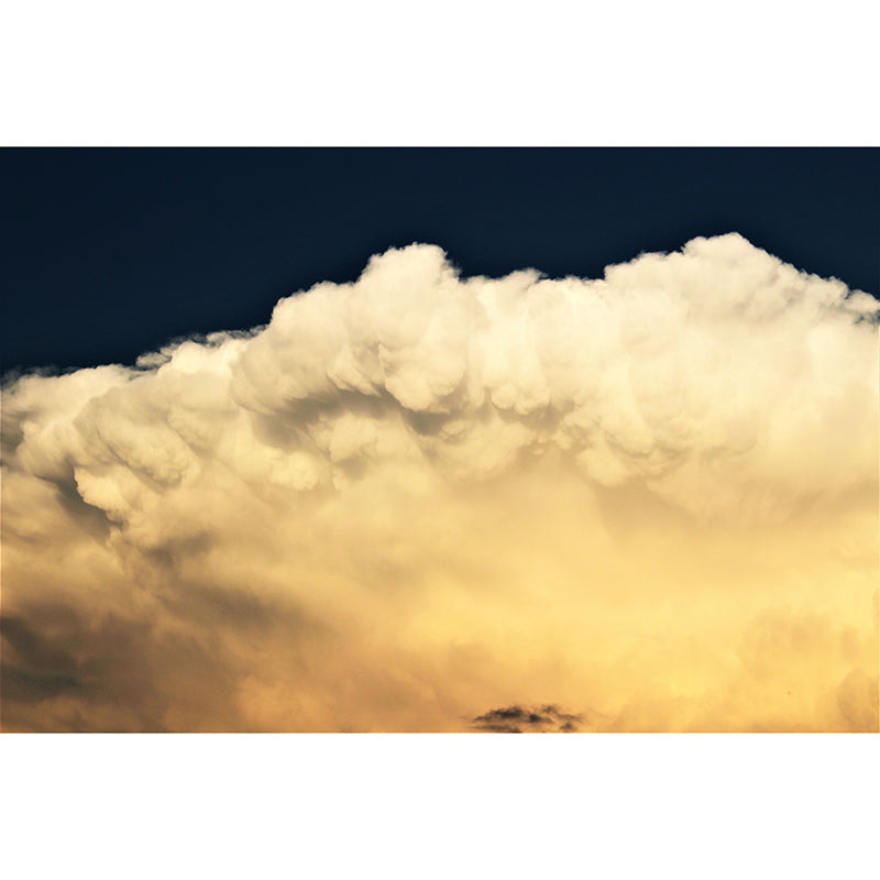 Cloudiness View Wall Covering for Bedroom Home Wall Decor, Moisture Resistant