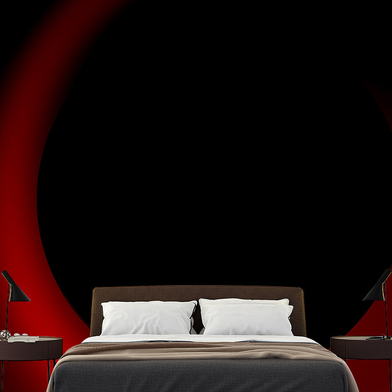 Abstract Mural Wallpaper Illustration Contemporary Stain-Proof Wall Art