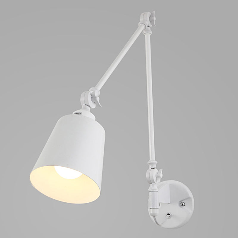 1 Éclair de mur à bras swing léger léger Laut en métal de style moderne