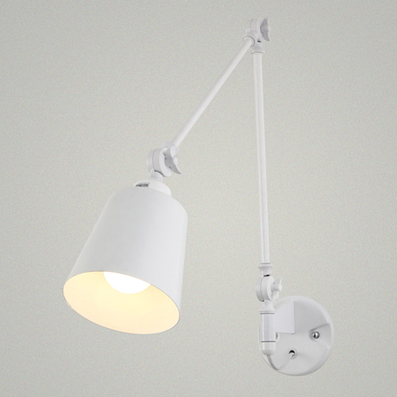 1 Éclair de mur à bras swing léger léger Laut en métal de style moderne