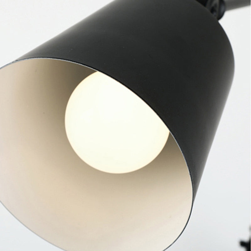 1 Éclair de mur à bras swing léger léger Laut en métal de style moderne