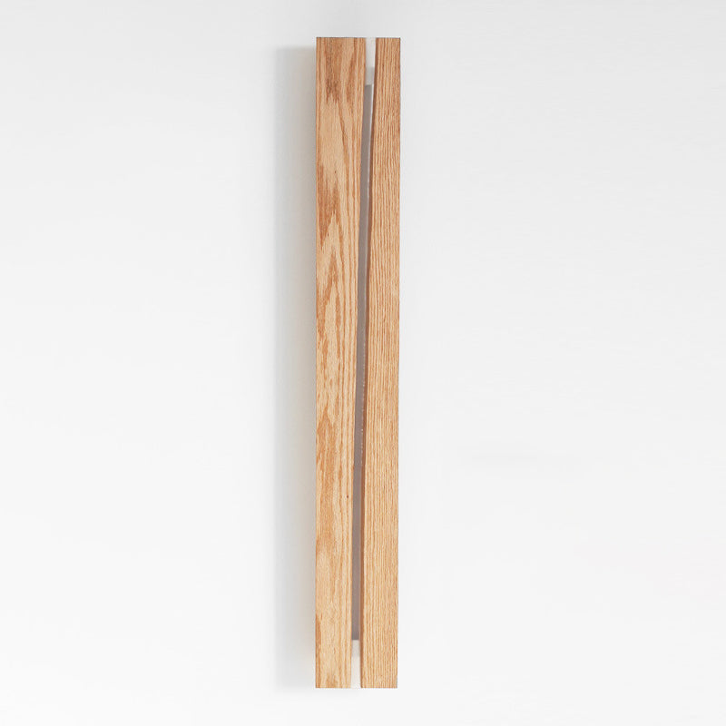 1 Light Rectangle Wall Sconce Lighting Modern Wall Lamp Wood Sconce Lights