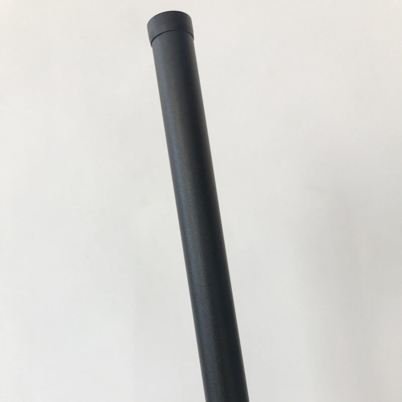 Aluminum Linear Wall Lights Modern Nordic Style 1 Head Wall Mount Fixture in Black for Bedroom