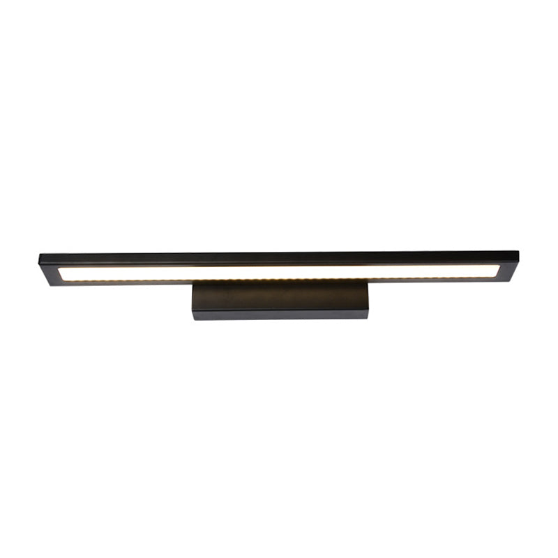 Rectangle Wall Sconce Lighting Modern Metal 1 Light Wall Light Fixture