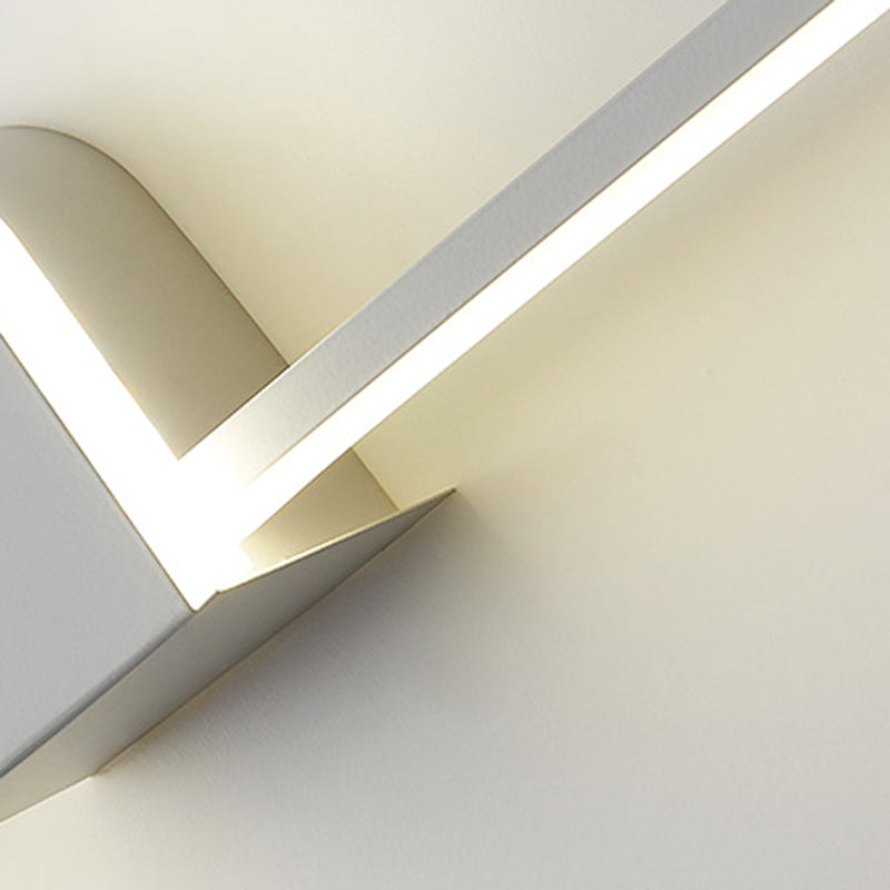 Minimalism Contemporary Style LED Vanity Wall Lighting Metal Vanity Sconce for Dresser Bathroom