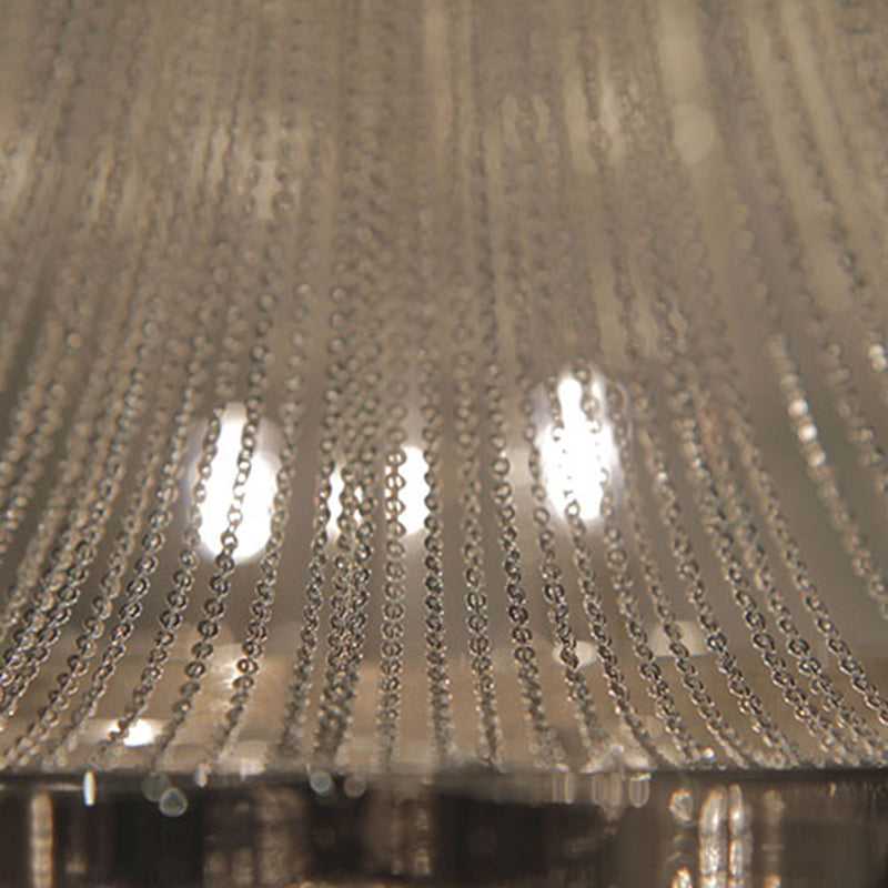 Ketting moderne stijl kroonluchter hanglamp metalen 8-lichts hanglampvoeturen