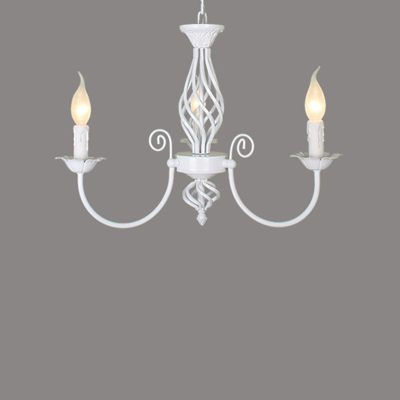 Luce a ciondolo interno minimalista, candela in stile designer sfumatura in metallo a sospensione in bianco