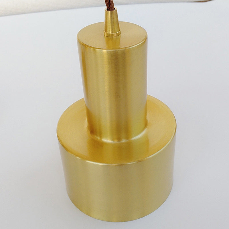 Accesorios de iluminación colgante geométrico de estilo contemporáneo 1 Luces de techo colgantes de luz en oro