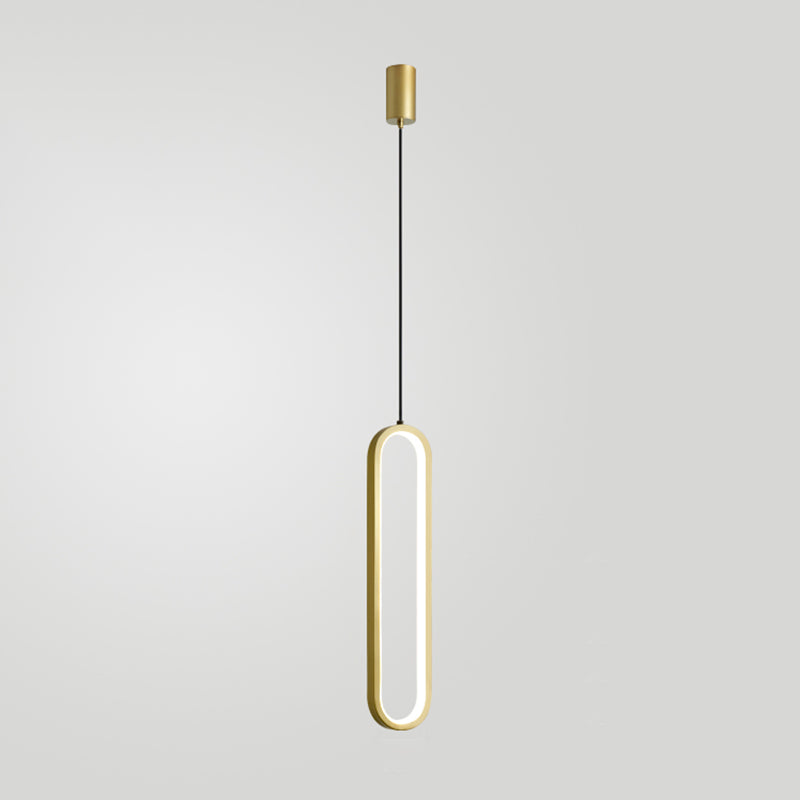 Contemporary Pendant Lighting Fixtures Geometric Metal Suspension Pendant