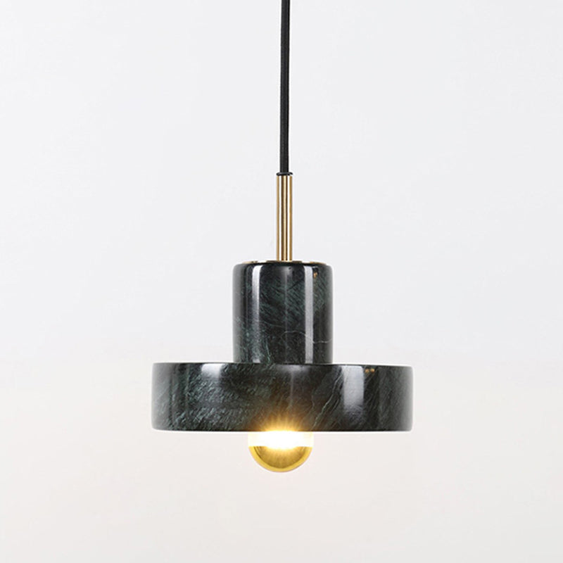 Cement Geometric Shaped Suspension Light Modern Style Hanging Lamps for Dining Room Living Room