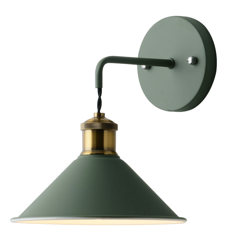 Modern Style Wall Mounted Lights Metal Macaron Wall Mounted Lighting for Bedroom