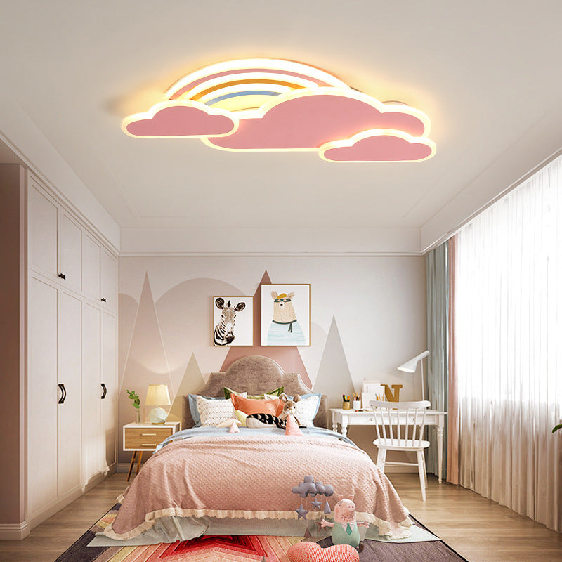 Cloud inbouwplafondlampen 1-lichts acryl Noordse inbouwlamp