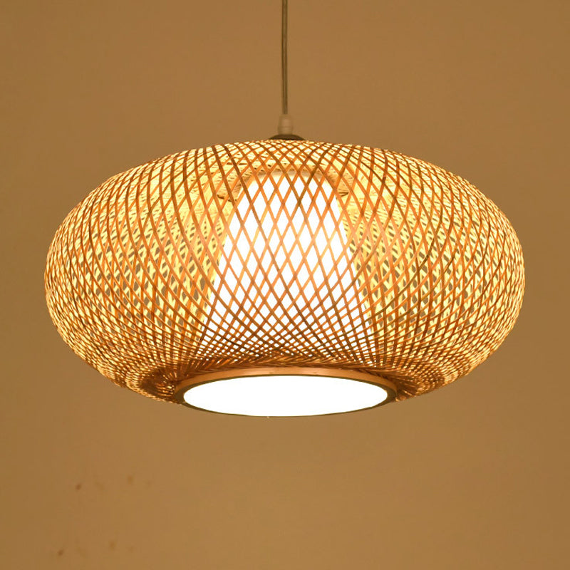 Holzlaternenform Pendelleuchte moderne Style 1 Leichte Hängelampe für Tea Room