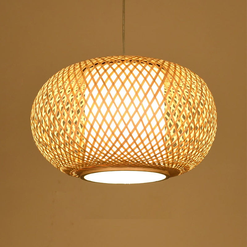 Holzlaternenform Pendelleuchte moderne Style 1 Leichte Hängelampe für Tea Room