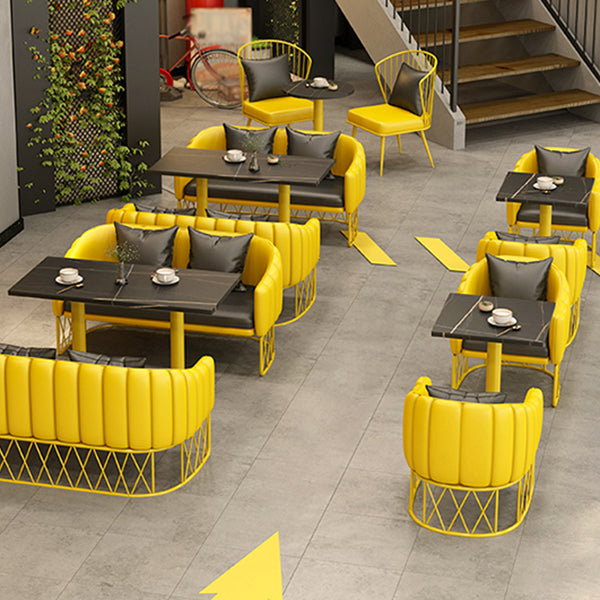 Industrial Style Dining Room Collection Stone Dinette Table for Dining Room