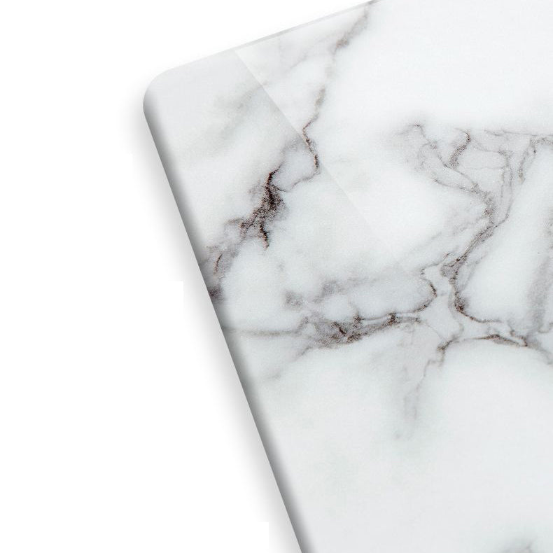 Luxury Style Marble Scratch Resistant Dining Table Single Pedestal Base Round Table for Home