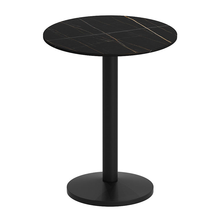 Industrial Sintered Stone Dinner Room Kitchen Table Black Table for Dining Room