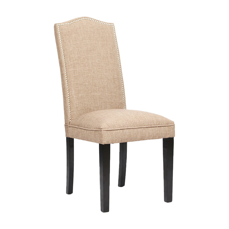 Eigentijdse stijl houten eetkamerstoel eetgeloze zijstoelen voor keuken