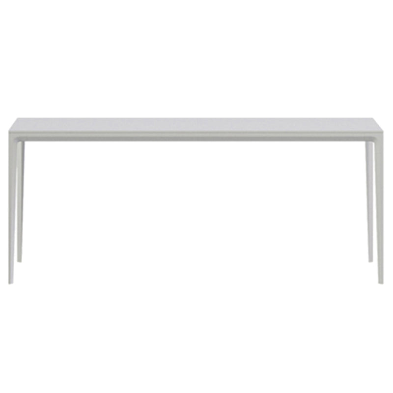 Casual Rectangle Shape Standard Dining Table Sintered Stone Dining Table for Kitchen